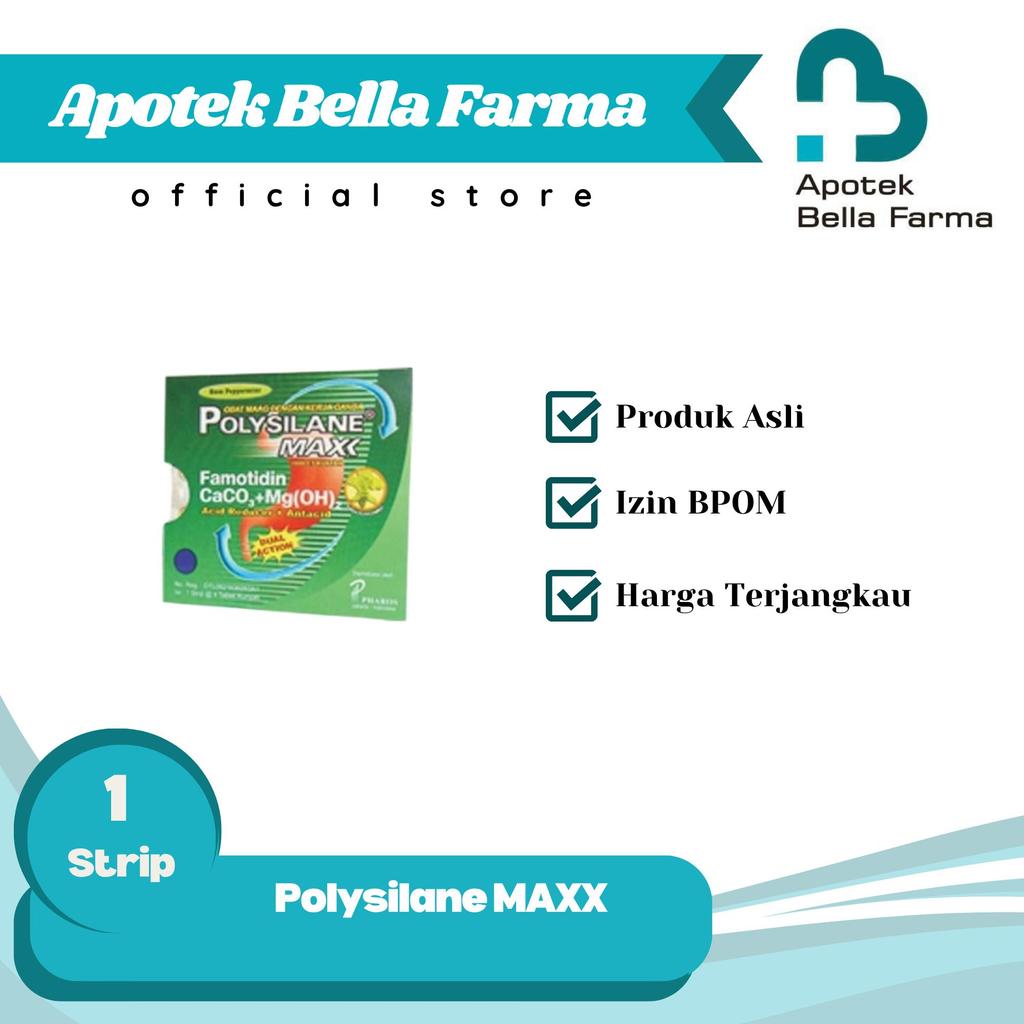 POLYSILANE MAX (MINT)/FAMOTIDINE/MAAG/GASTRITIS/ASAM LAMBUNG