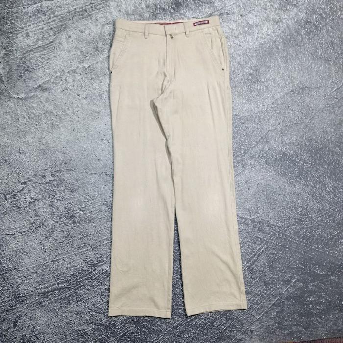 Celana panjang basic Chinos PENTHOUSE waist Stretch coklat murah size 32