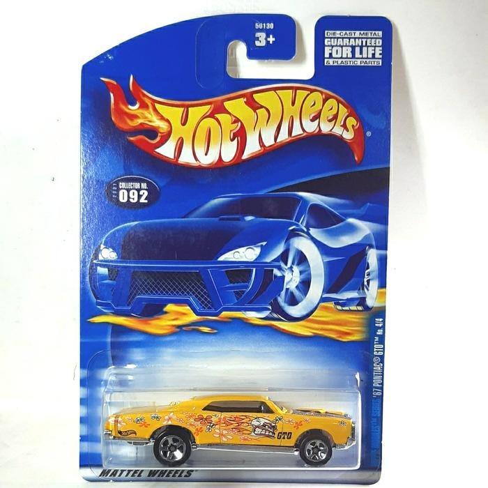 Diecast HotWheels 67 Pontiac GTO Mainan Skala 64