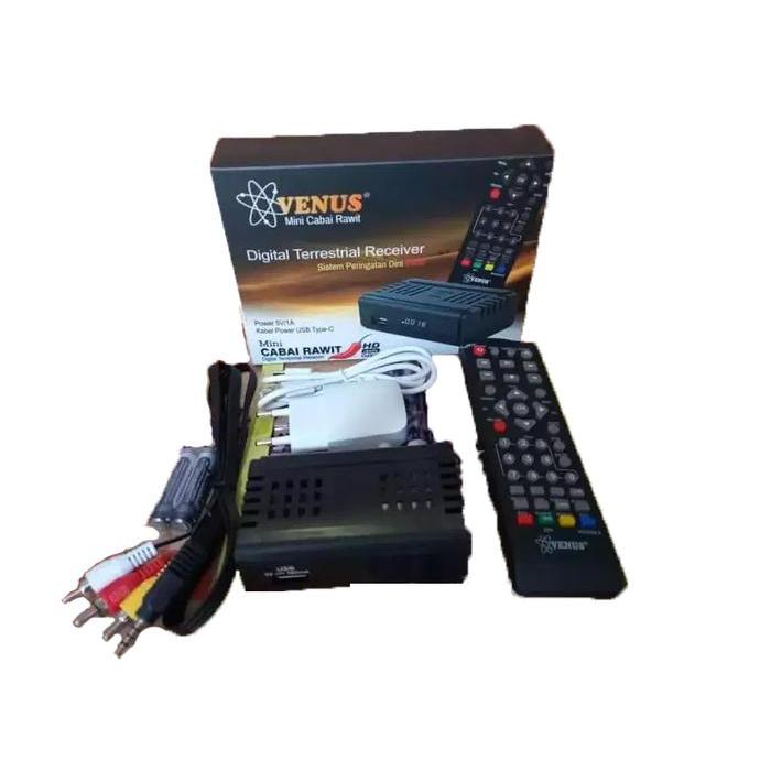Set Top Box Mini TV DIGITAL DVB T2 /DVBT2 Venus Cabai Rawit Mini - STB