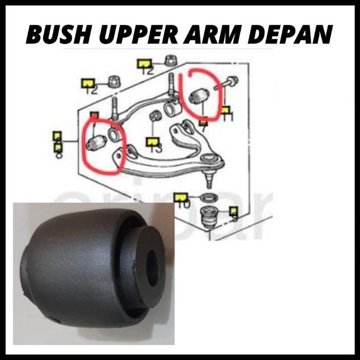 bushing upper arm genio grand civic RBI 51455-SR3-004 PASS