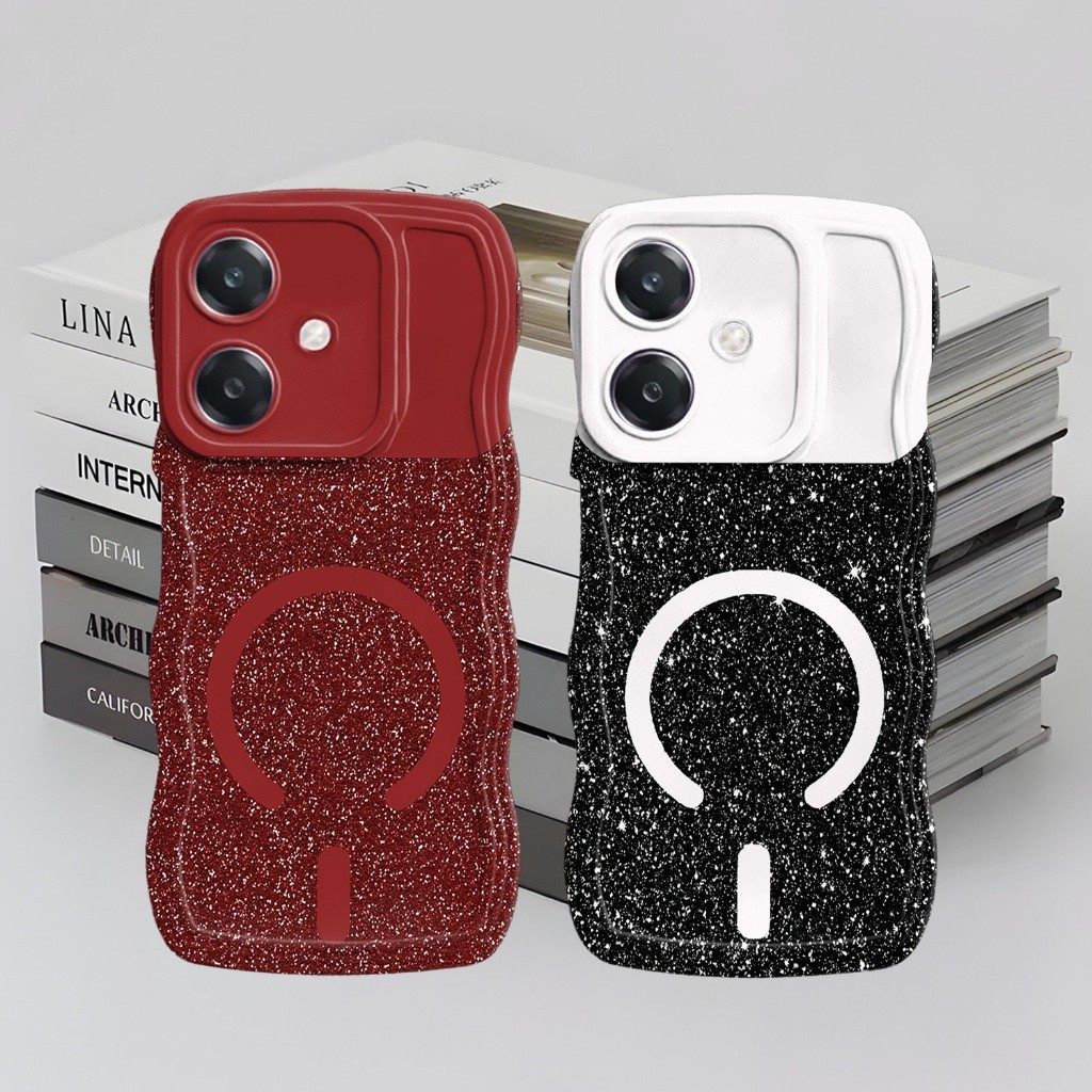 Casing Hp untuk OPPO A5i - Softcase Gelombang OPPO A3X A3 5G A18 A38 A60 A58 A78 lentur R-143