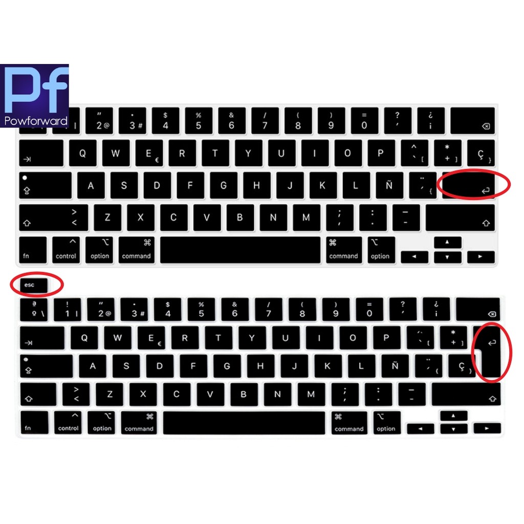 Spanish Spain Language for MacBook Pro M1 13   2020 A2289 A2251 A2338 2021 for MacBook Pro 16" A2141