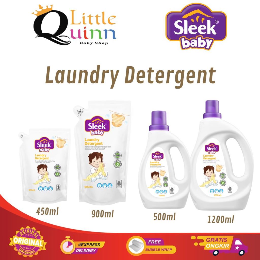 SLEEK Baby Laundry Detergent - Sleek Detergent Bayi