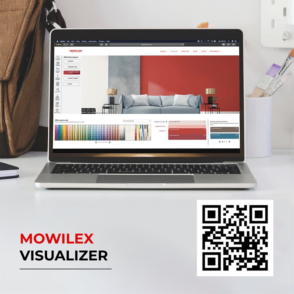 Mowilex WP02 Waterproof Cat Pelapis Anti Bocor 20 Kg