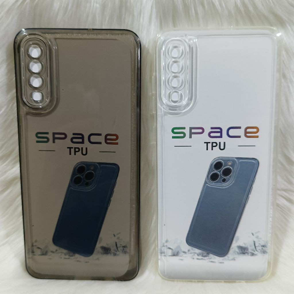 CASE TPU For Samsung A7 2018 Selikon Bening Transparan Pelindung Belakang  HP Protect+Camera