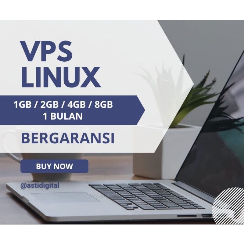 VPS Linux 1 Bulan 1GB/2GB/4GB/8GB Bergaransi