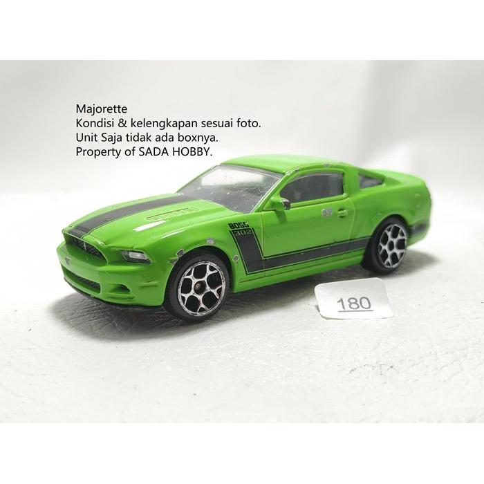 Majorette Ford Mustang Boss Hijau
