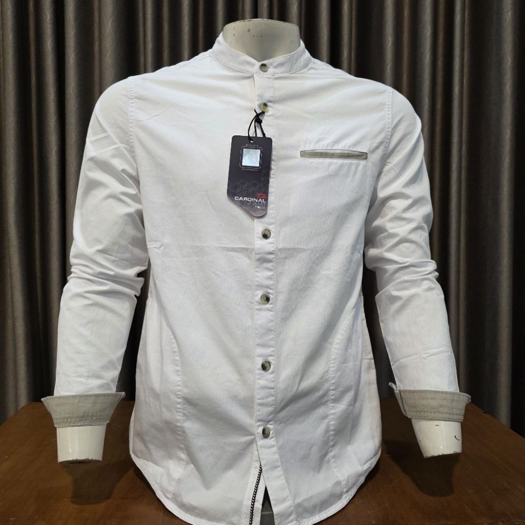 Baju Koko Kemko Pria Cardinal Jeans Casual Original Premium New Serries