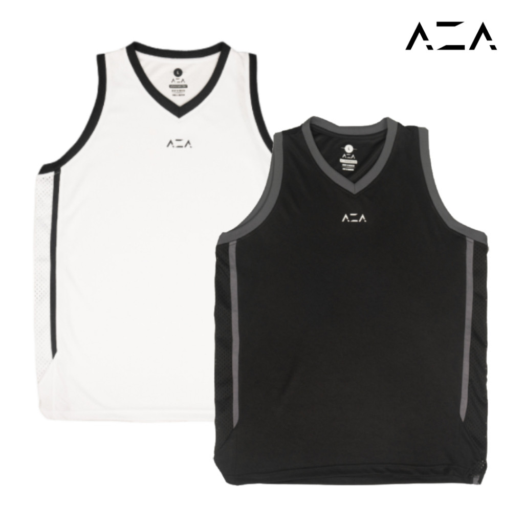 DBL Jersey Basket Pria Wanita AZA Court Essentials