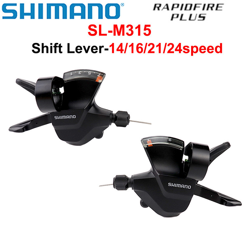SHIMANO Altus SL-M315 SL-M310 MTB Shifter 2X7 2X8 3x7 3x8 2 3 7 8 14 16 21 24 S Speed Set Tuas Pemin
