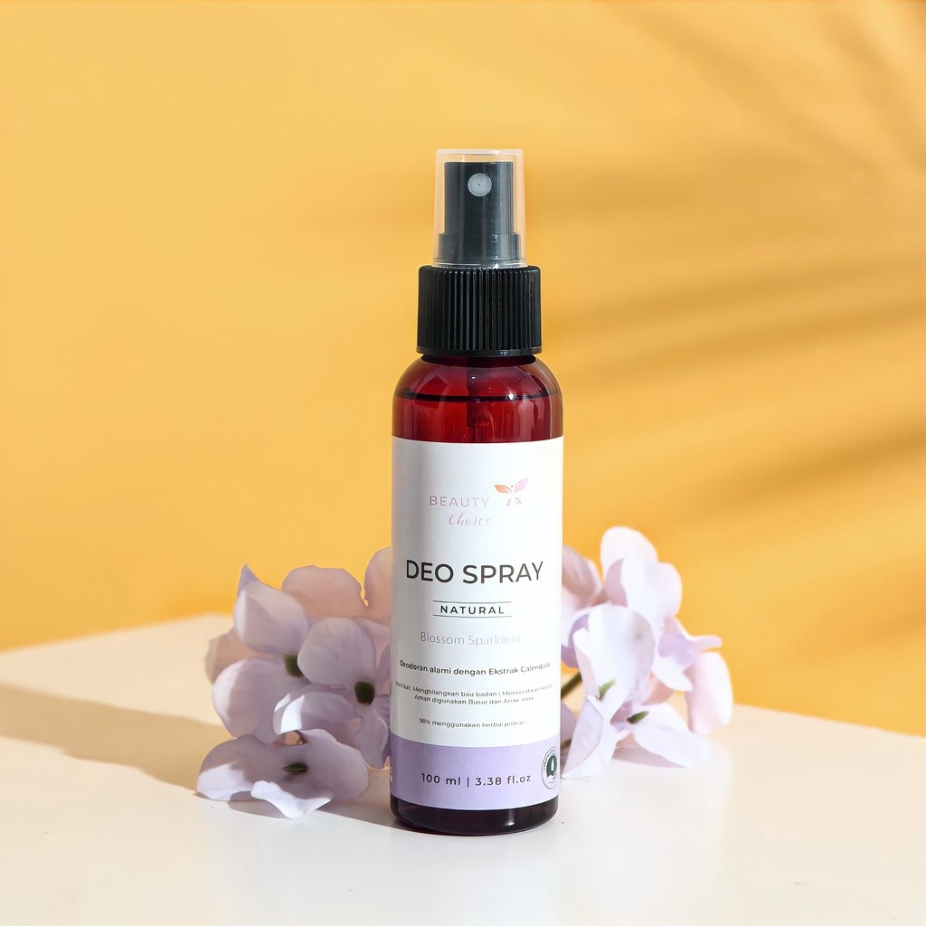 Deodorant spray Beauty Choice / terbukti ampuh menghilangkan bau badan/99%herbal 100 ML