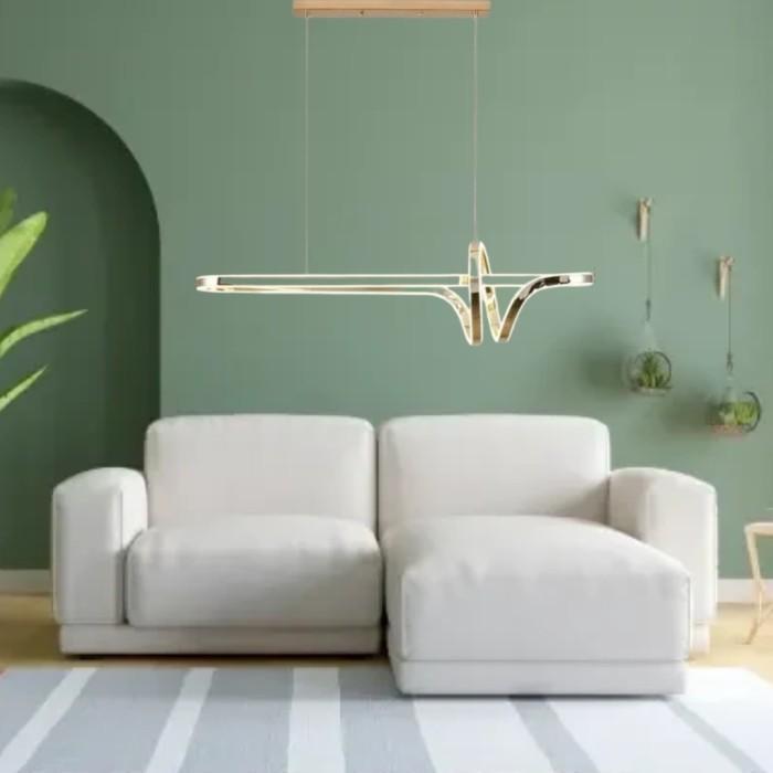 BTS - Lampu Hias Gantung Mewah Dan Aesthetic Cocok Untuk Ruang Tamu Dengan Cahaya Terang