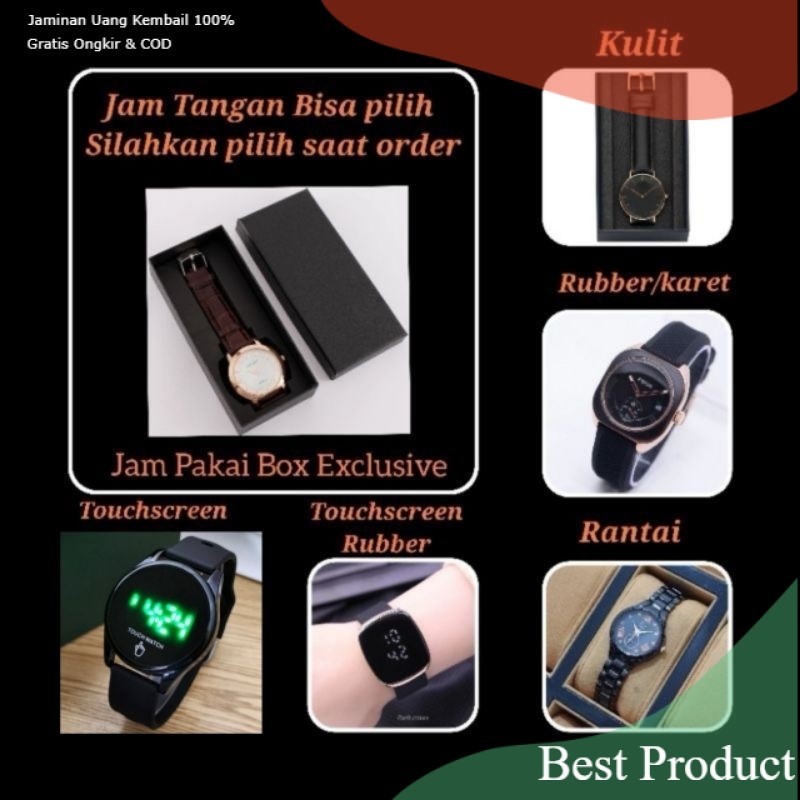 Terbaru Hampers Gift Box Cewek / Wanita Exclusive Untuk Kado / Hadiah Isi Jam Tangan || Tas || Dompe
