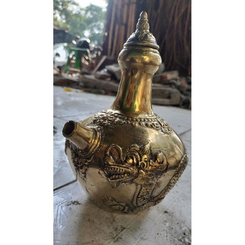 koleksi teko na ga kuningan antik