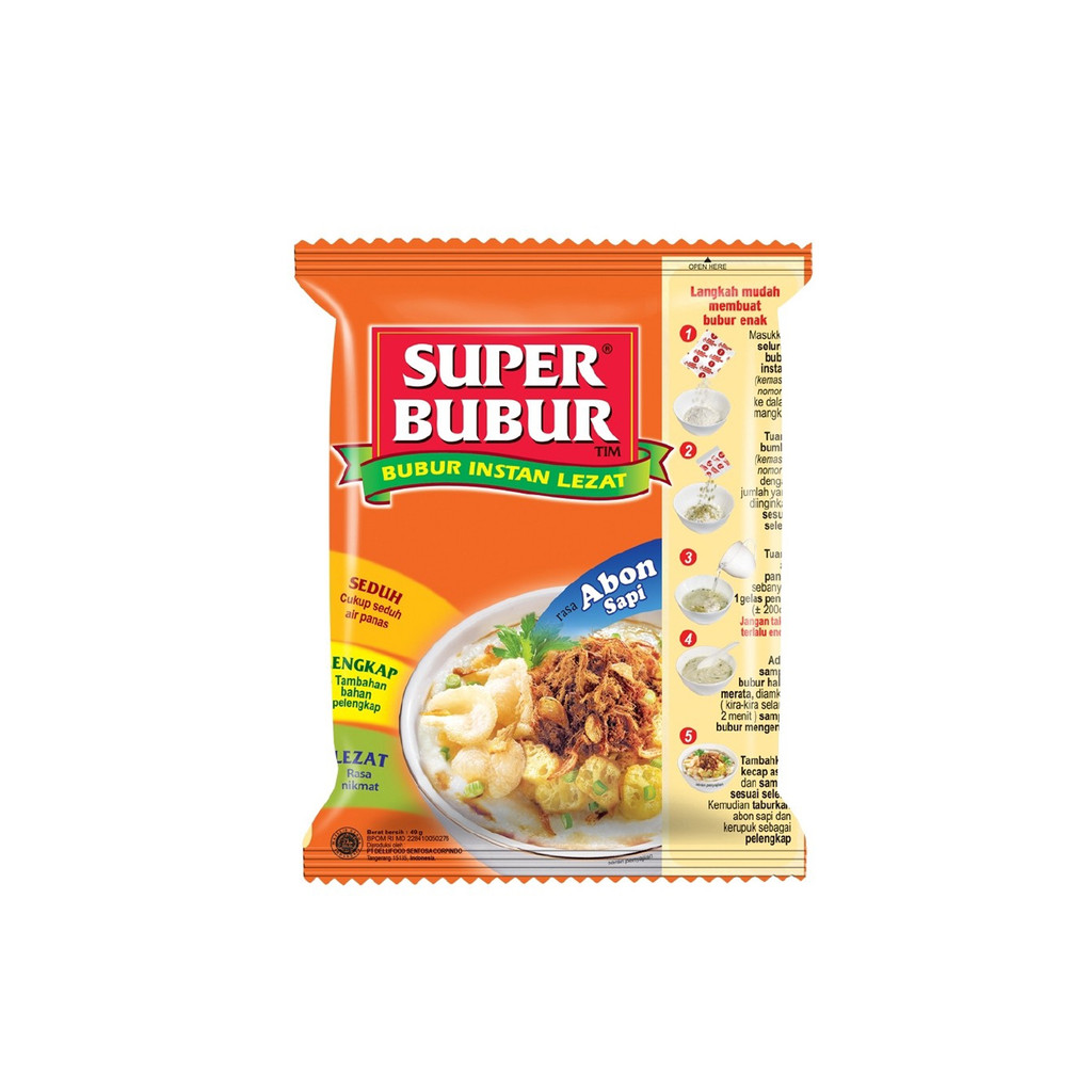 SUPER BUBUR ABON SAPI 49GR