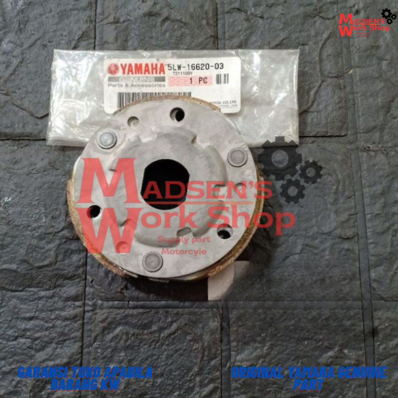 KAMPAS KANVAS GANDA OTOMATIS KOPLING CVT YAMAHA NOUVO 5LW-16620-03