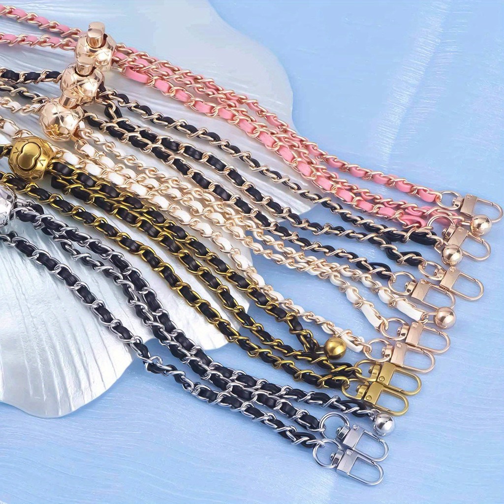Adjustable Ball Bag Chain Metal Chain All-match Bag Accessories Bag Strap Transfer Bead Chain Bag Ch