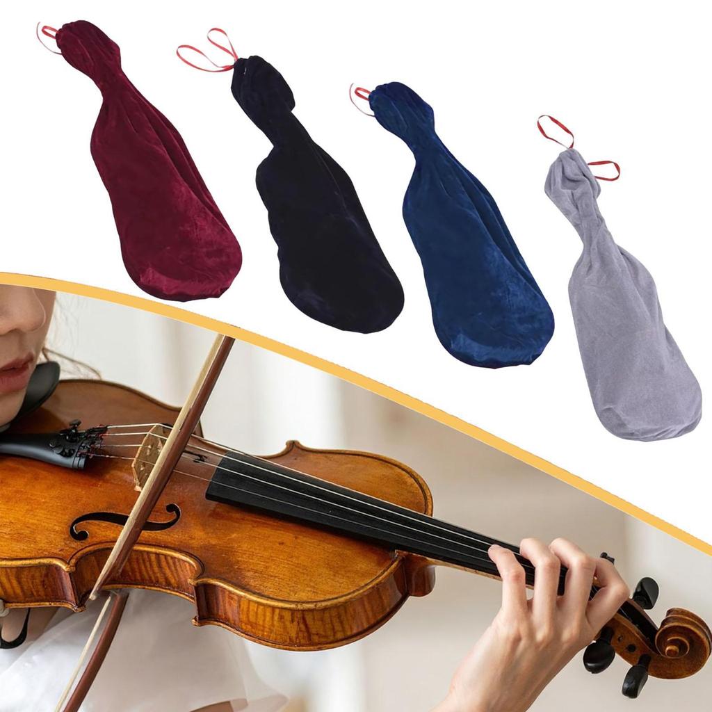 Velvet Violin Cover Dust Protector Storage Bag Musical trument Accessory for Violin