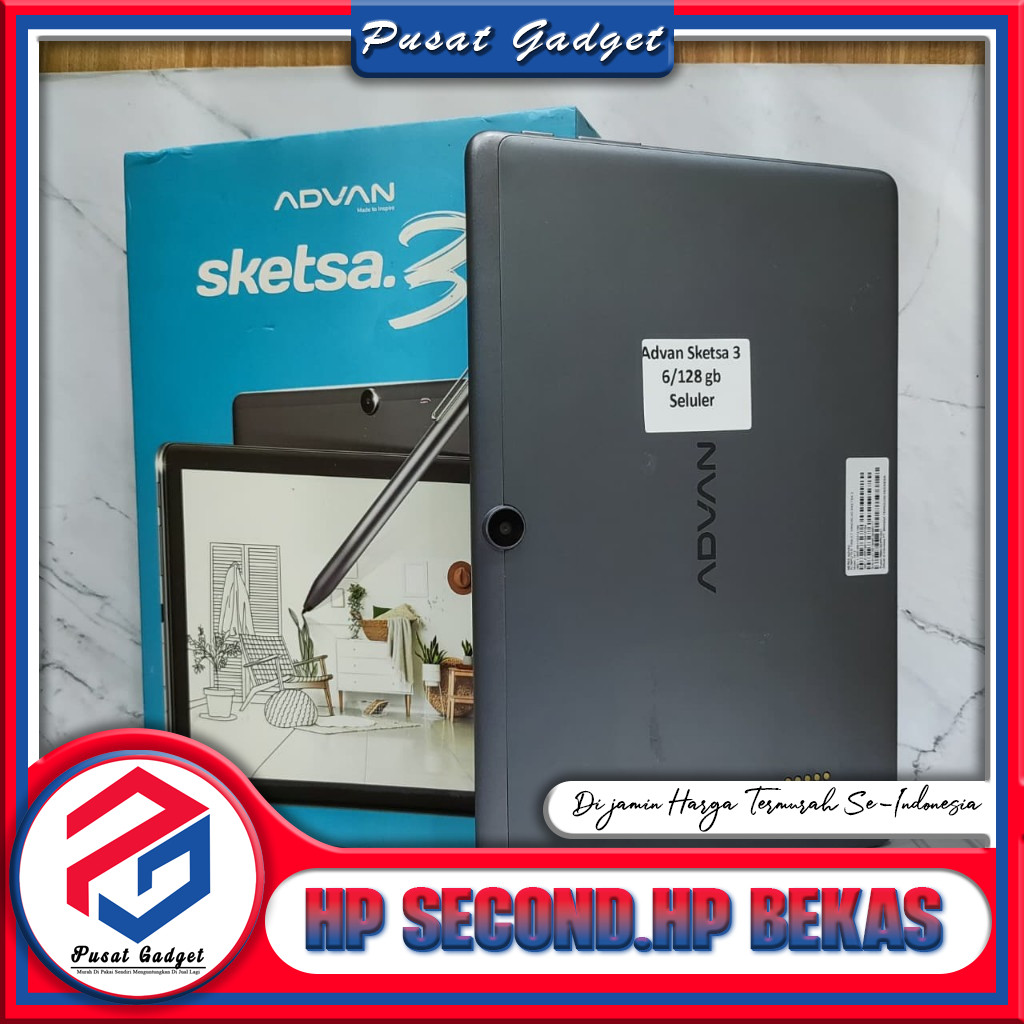 Advan Sketsa 3 Ram 6 Rom 128GB Second Pusat Gadget
