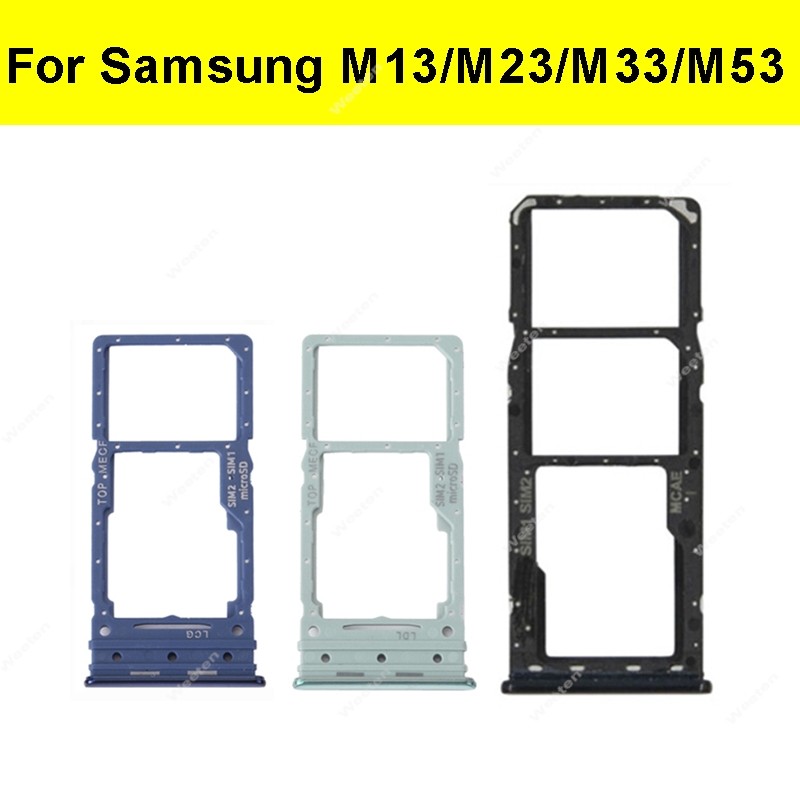 Reader Micro SD Card Adapter For Samsung M13 M23 M33 M53 M135F M236B M336B M536B  Sim Card Tray Hold