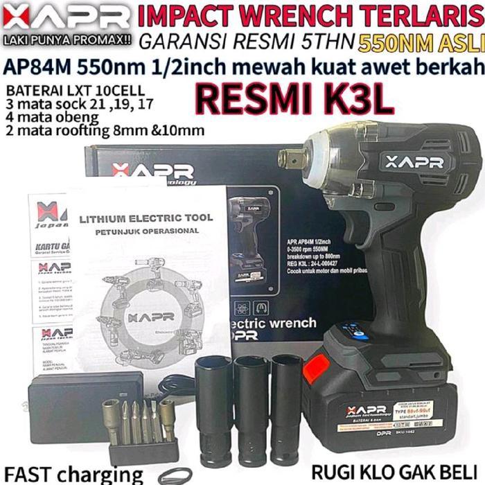 IMPACT WRENCH APR 550nm - 3000nm. AP 84m, AP84+, AP 84 promax, AP 84 promaxplus, AP101+, AP29+, AP78