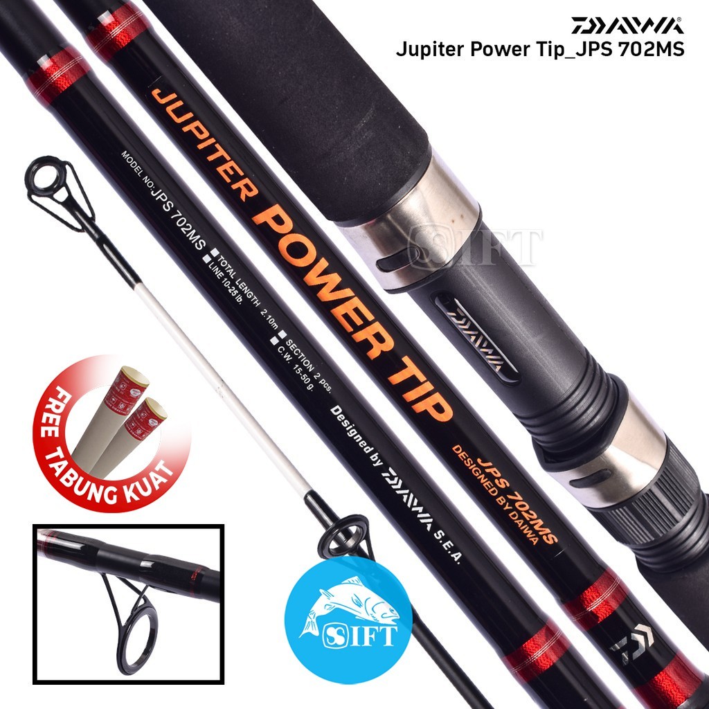 Joran Daiwa JUPITER POWER TIP | Carbon Solid Tip | 150 165 180 195 210 cm IFT Pancing