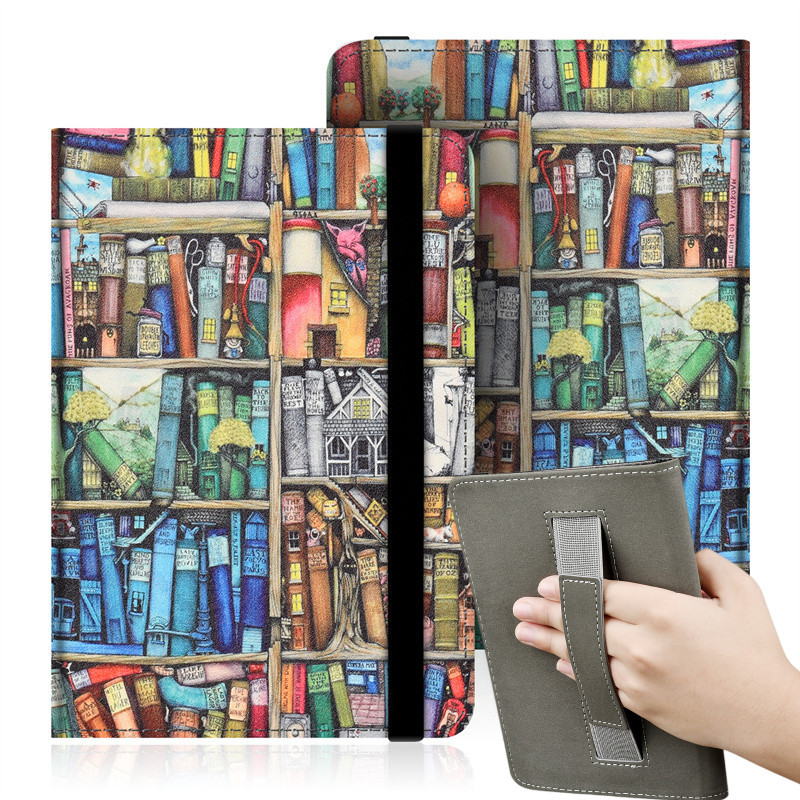 Print Universal Cover for Rakuten Kobo Glo HD N437 Kobo Aura N514 N613 Kobo Tou 2.0 N587 6'' Ebook E