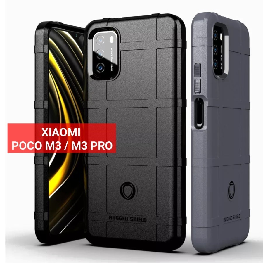 CASE XIAOMI POCO M5 / POCO M5S / POCO M3 / POCO M3 PRO / POCO M4 PRO 4G RUGGED SHIELD ARMOR MILITARY