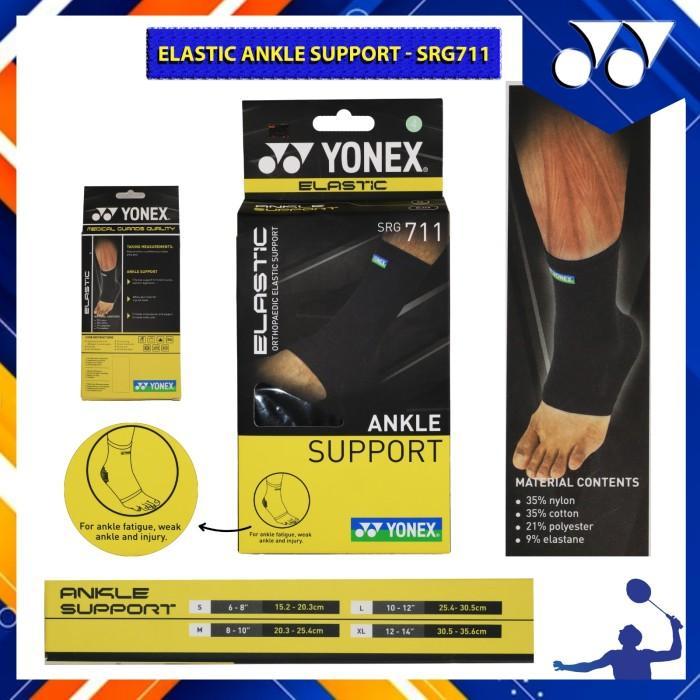 Deker Ankle Orthopedic Elastic Support Wrap Yonex SRG 711 SRG711 - S 15.2 - 20.3cm