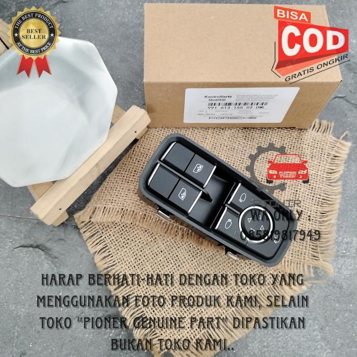 SWITCH POWER WINDOW DRIVER PORSCHE CAYMAN 981 991 991 982 718 BOXSTER CARERRA ORIGINAL
