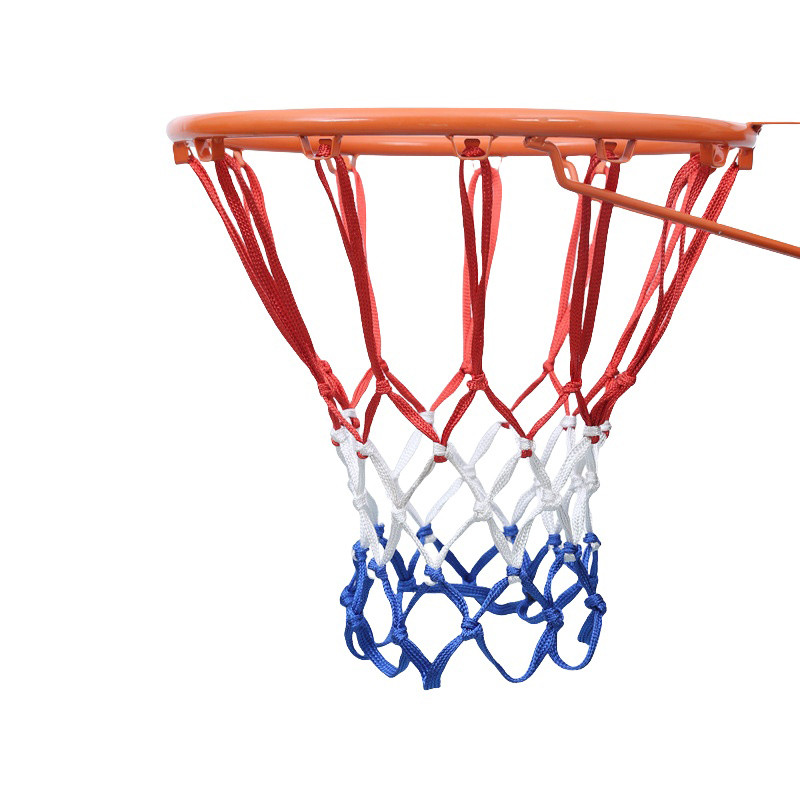 3.5MM Basketball Net All-Weather Basketball Net Dual/Tri-Color Basketball Hoop Net Powered Basketbal