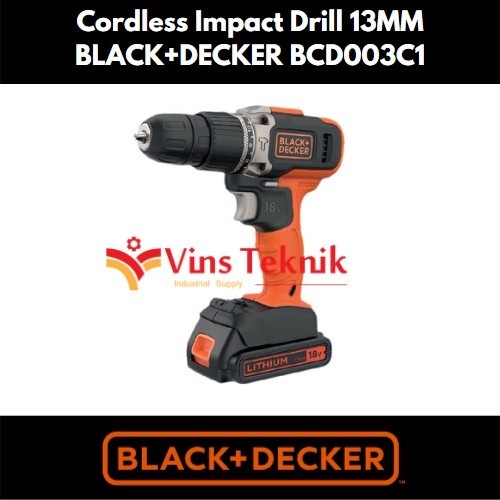 Black+Decker BCD003C1 Bor Listrik