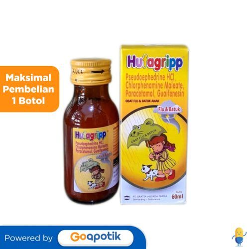 Hufagrip Flu & Batuk Sirup 60 Ml
