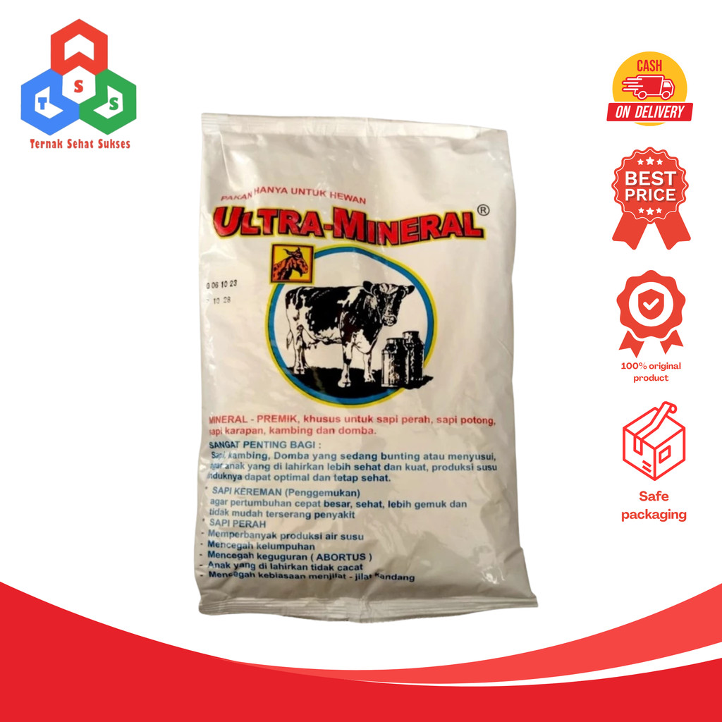 ULTRA MINERAL SAPI 1 KG - Ultra Mineral Sapi EKA FARMA STS2