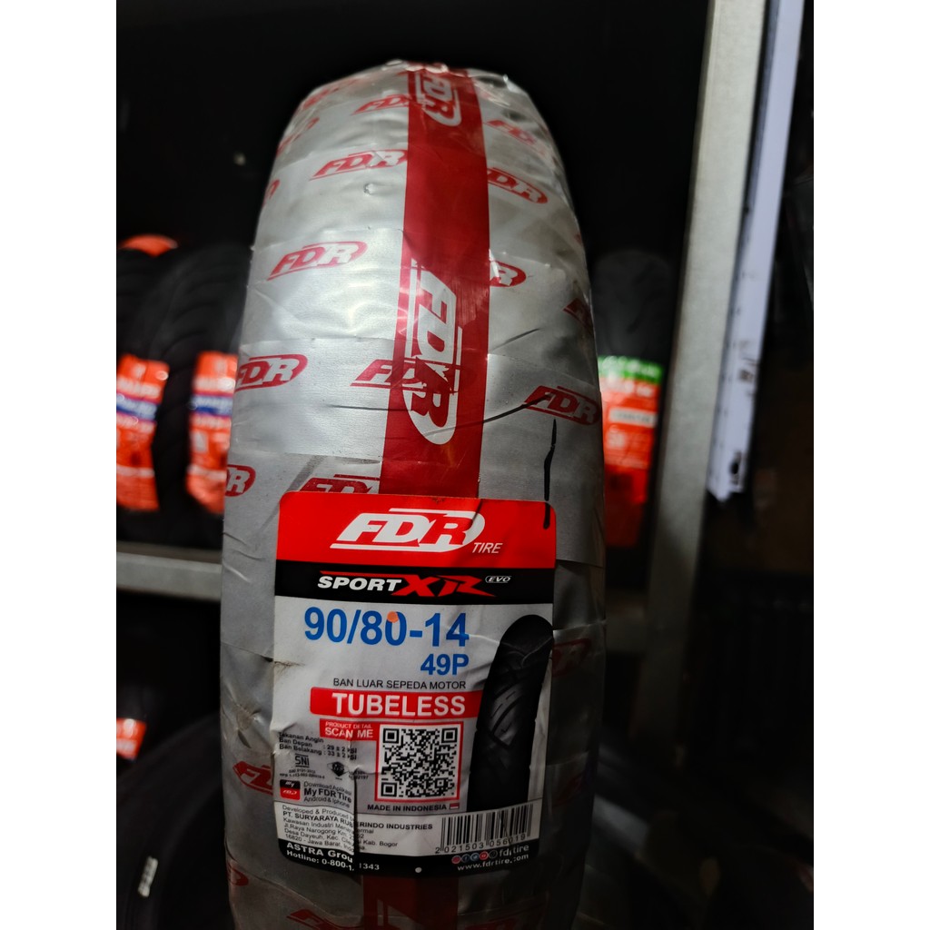 BAN FDR 90/80-14 SPORT XR EVO TUBELESS