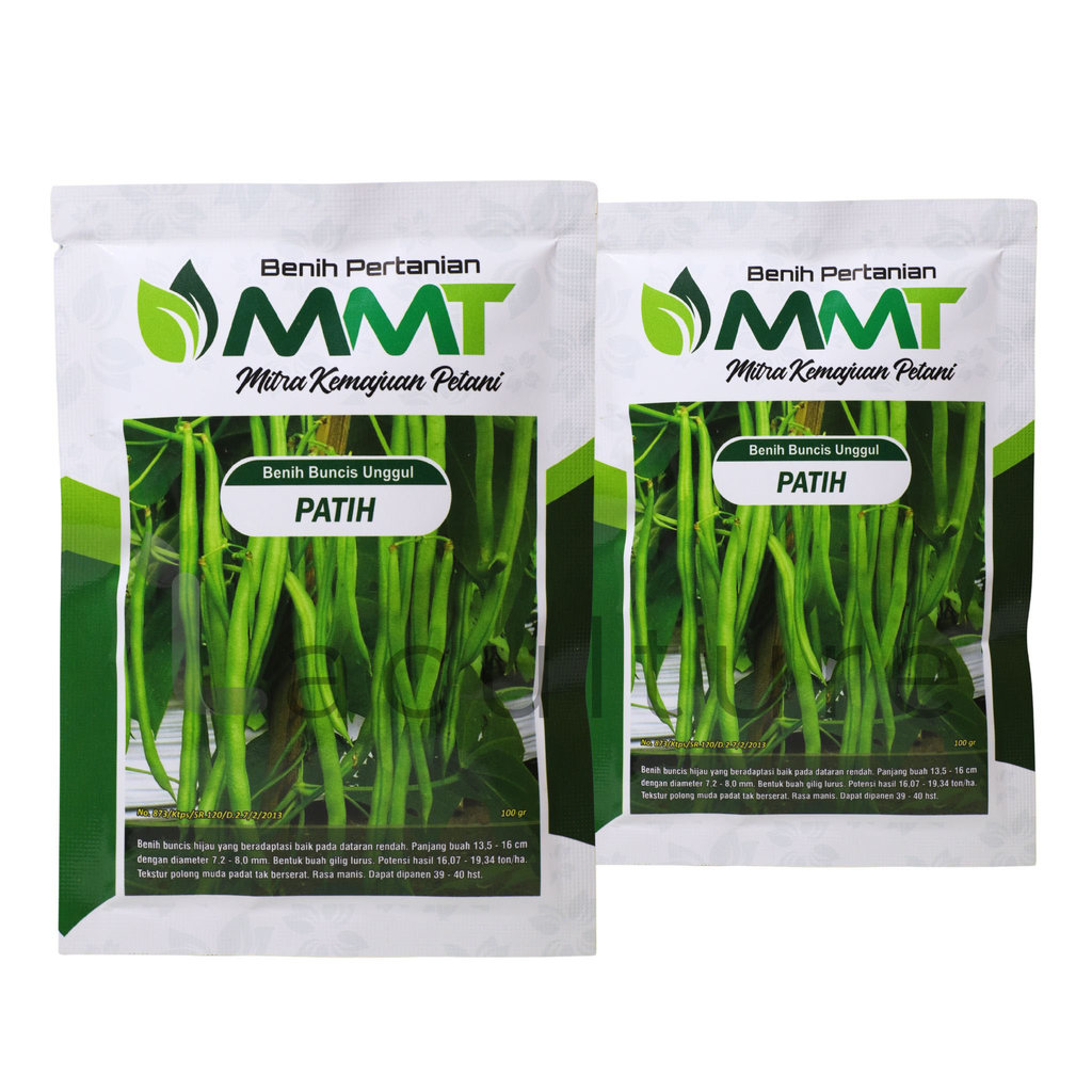 Benih Buncis Unggul PATIH Isi 100 gram Benih MMT