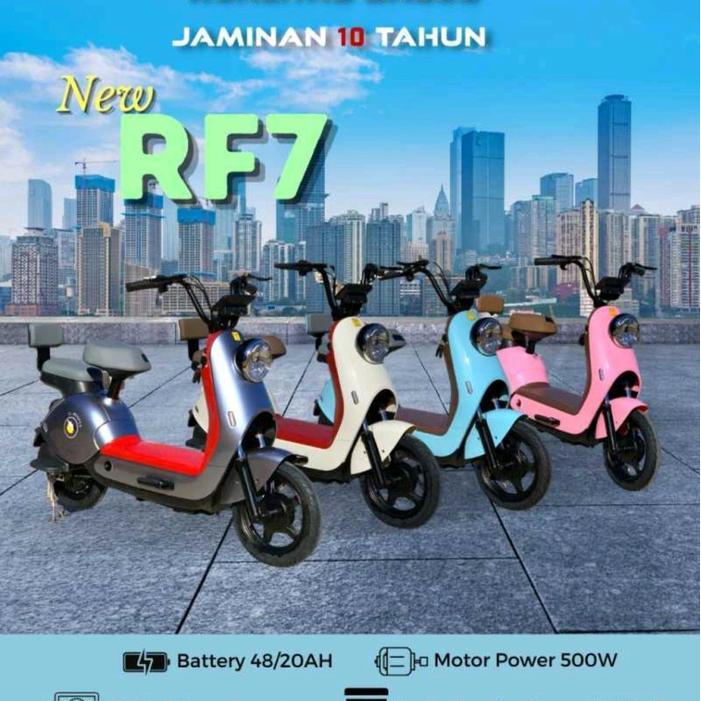 SEPEDA LISTRIK UWINFLY RF7 - Merah, RF7