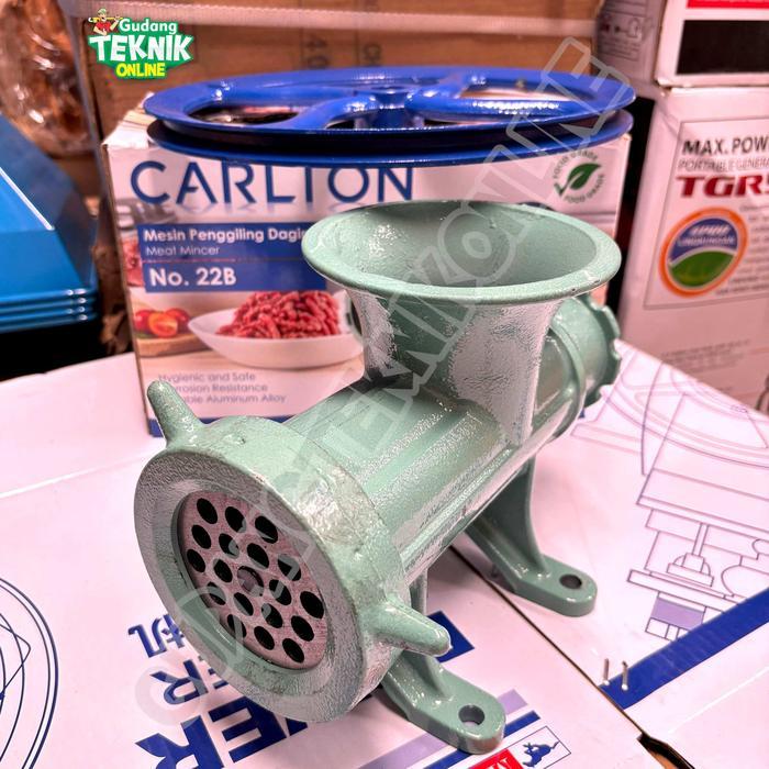 Carlton Nio.22 No32v No.42 Gilingan Daging Manual 32B / Alat Penggiling Daging Manual Carlton No 22 