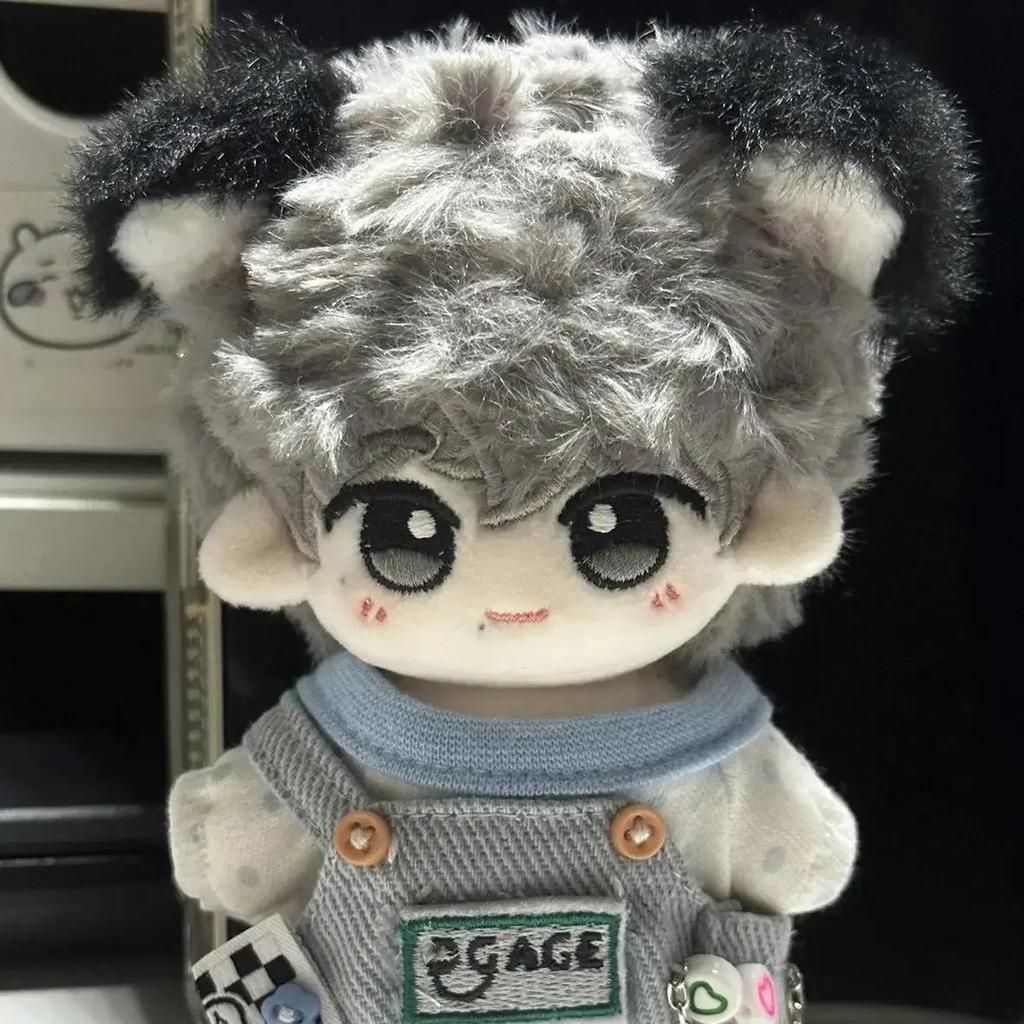 Stuffed Toy Xu Minghao 10cm Plush Doll Cartoon Anime CottonFigure Plushies Dress Up Clothing Pillow 