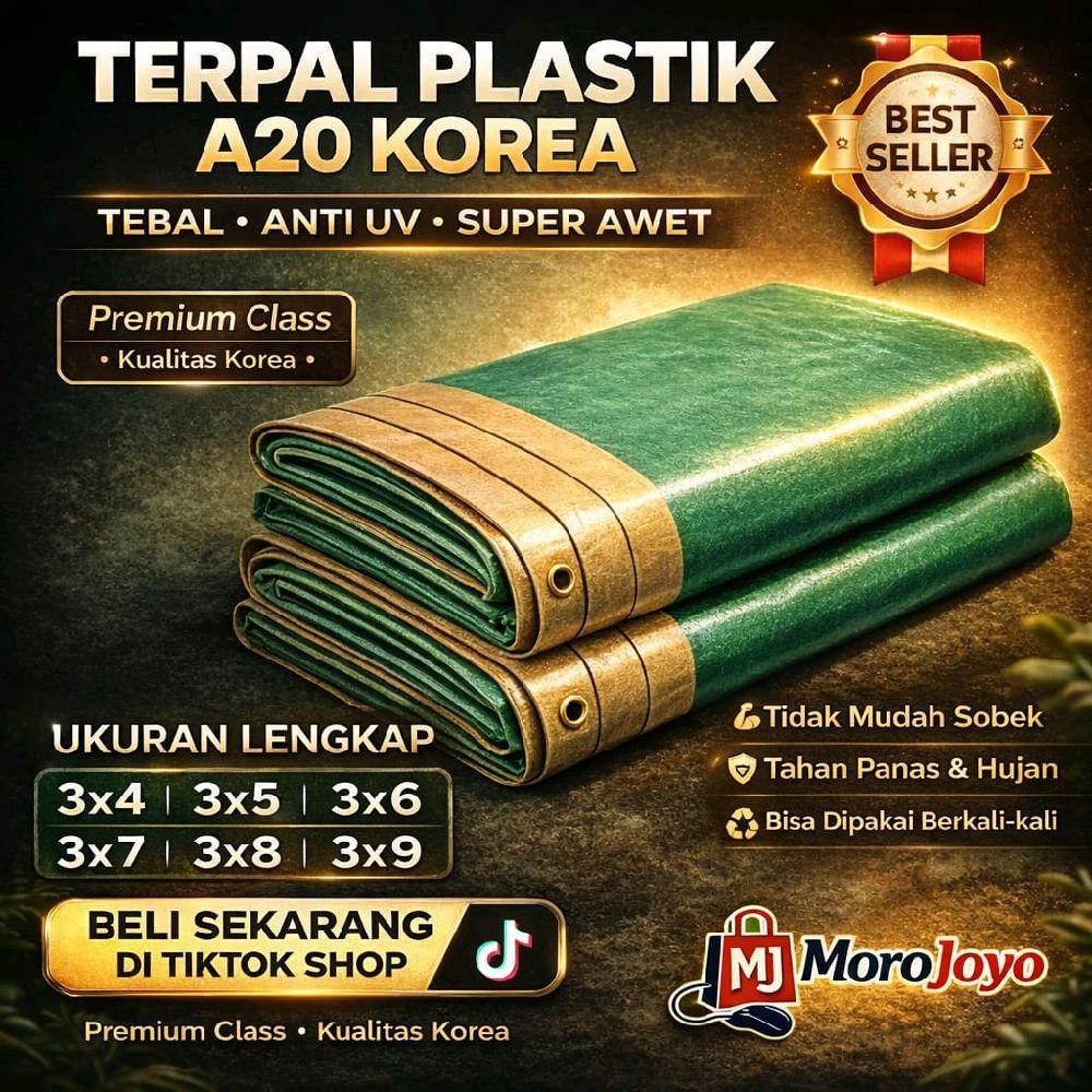 Terpal Korea A20 3x4 3x5 3x6 3x7 3x8 3x9 terpal plastik terpal truk terpal fuso terpal tenda terpal 