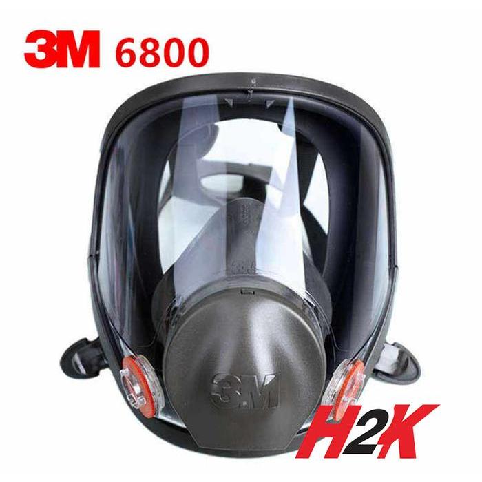 Masker 3M Full Facepiece - Reusable Masker Respirator 6800 - 6800 - M