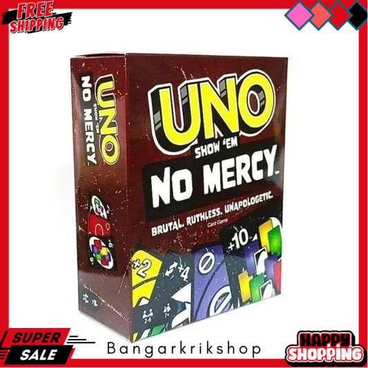 BC Show 'Em No Mercy - Permainan Kartu Uno 168 Kartu