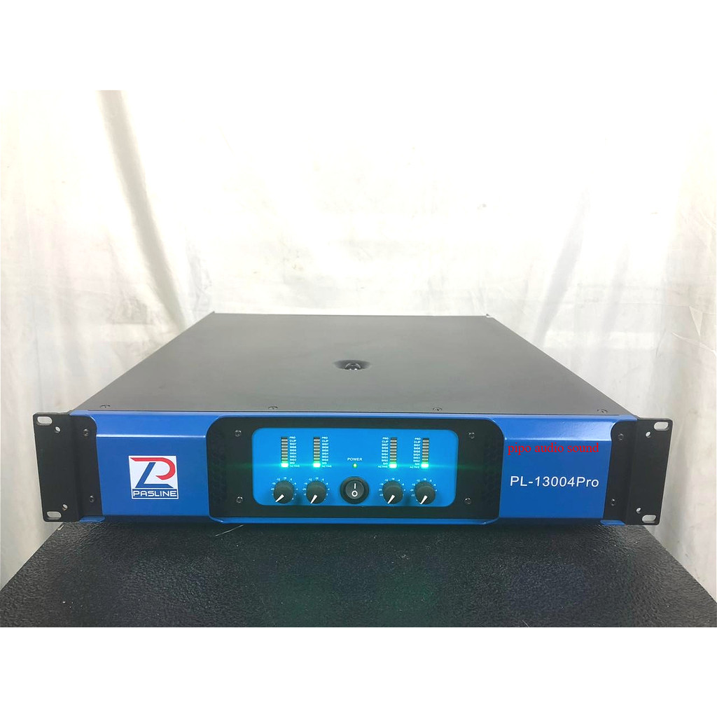 POWER AMPLIFIER 4 CHANNEL PASLINE PL-13004PRO ORIGINAL PL 13004 PRO