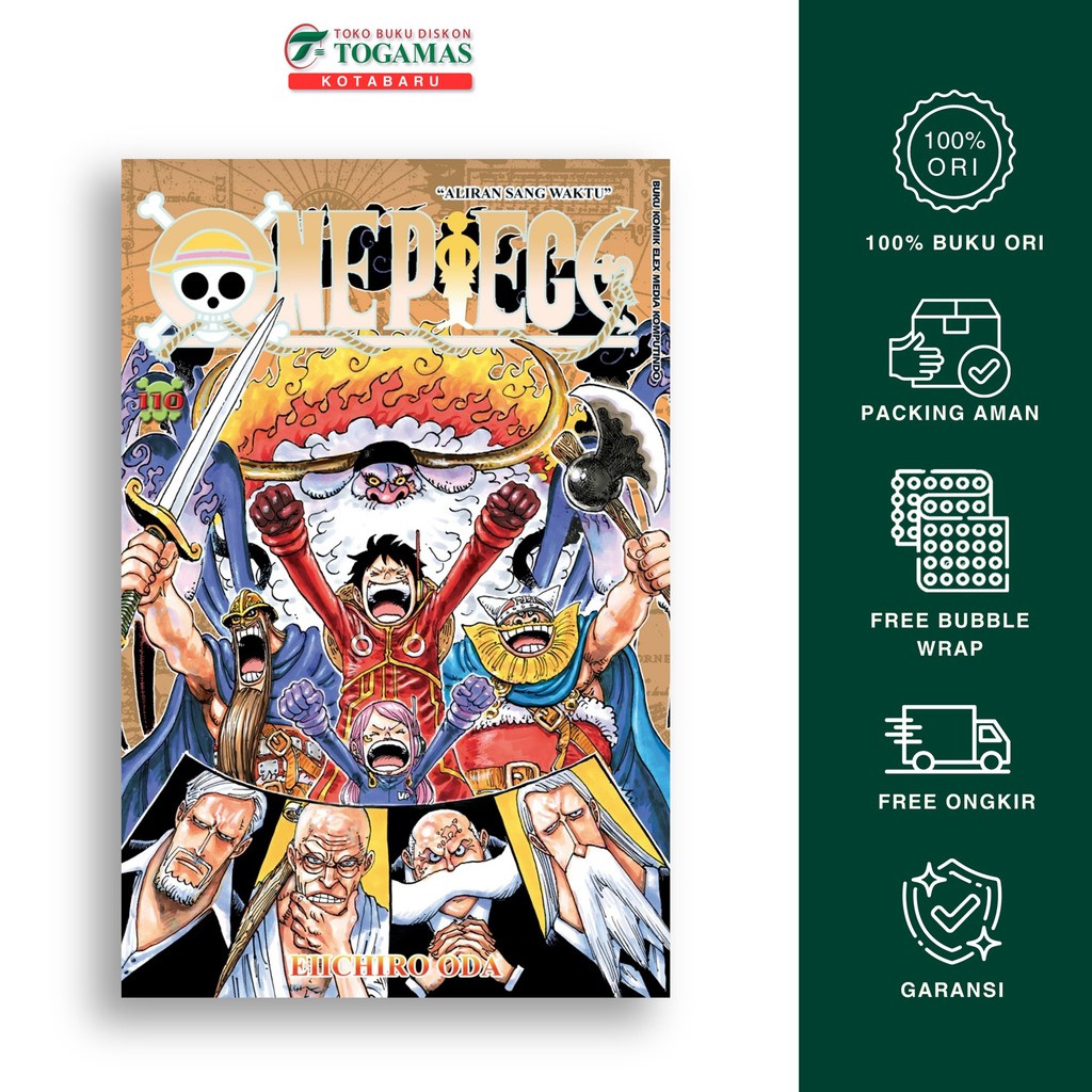 One Piece 110 - Eiichiro Oda - Elex Media Komputindo
