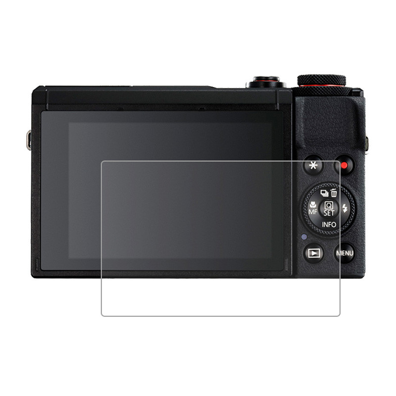2PCS 9H Tempered Glass Screen for Canon G7X / G7X Mark II / G7X Mark III / G7X3 / G9X / G9X II / G5X