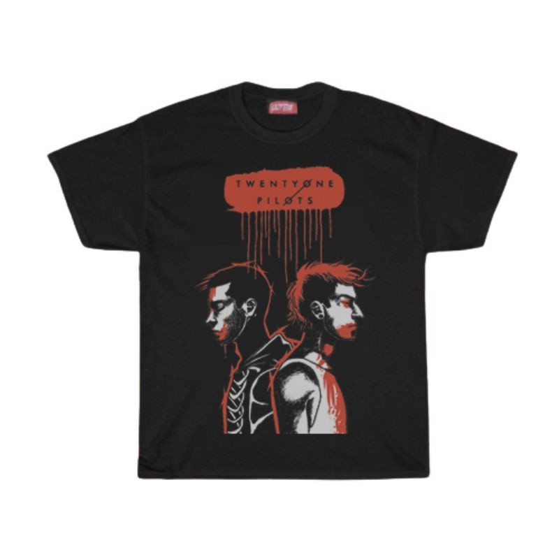 (COD) KAOS / T SHIRT / TWENTY ONE PILOTS / KAOS BAND TWENTY ONE PILOTS RIDE