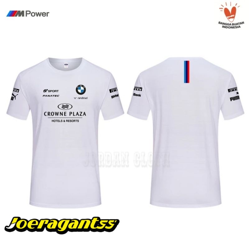 Tshirt Baju Kaos Team BMW Randstad cotton 24s