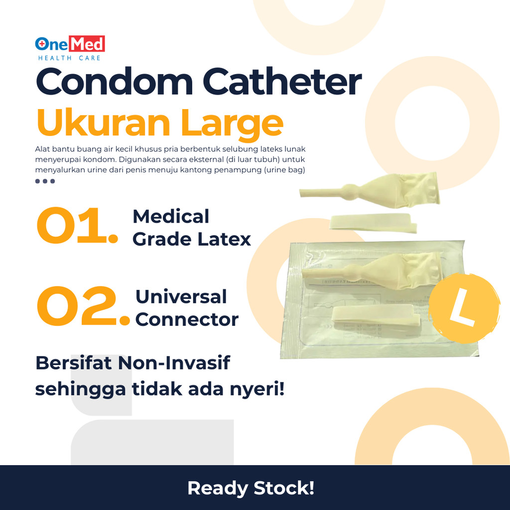 CONDOM CATHETER L ONEMED