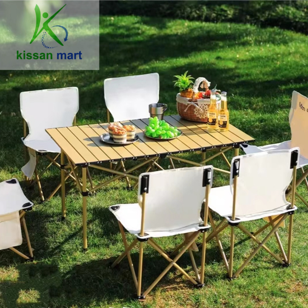 Kursi Lipat Outdoor Kursi Serbaguna Kursi Portable Meja Camping Kursi Camping